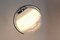 Lámpara colgante Moon de vidrio escarchado de Mazzega, años 70, Imagen 2