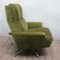 Vintage German Green Swivel Lounge Chair 3