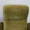 Vintage German Green Swivel Lounge Chair 11