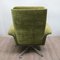 Vintage German Green Swivel Lounge Chair, Image 4