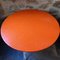 French Red Foldable Metal Table, Image 3