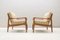 Teak Sofa with 2 Armchairs Set by Eugen Schmidt for Soloform, 1960s 3
