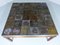 Mid-Century Large Square Coffee Table with Tile Top 4