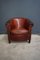 Club chair vintage in pelle color cognac, Paesi Bassi, Immagine 1