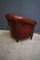 Club chair vintage in pelle color cognac, Paesi Bassi, Immagine 7