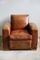 Large Leather Club Chairs, 1970s, Set of 2 13
