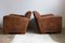 Large Leather Club Chairs, 1970s, Set of 2 6