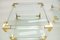 Hollywood Regency Brass, Glass & Acrylic Side Tables, 1960s, Set of 2, Image 15