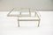 Vintage French Sliding Glass Coffee Table from Maison Jansen, 1970s 3