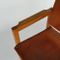 Pine & Leather Chairs, 1970s, Set of 4 7