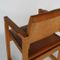 Pine & Leather Chairs, 1970s, Set of 4 10