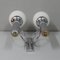 Vintage Sconce with Spherical Diffusers, 1960s 5