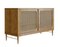 Sideboard in Natural Oak and Rattan by Lind + Almond for Jönsson Inventar 1