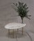 Tavolino da caffè Stud in marmo rosso e ottone di Lind + Almond per Novocastrian, Immagine 4