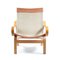 Bore Armchair in Leather & Linen by Noboru Nakamura for Ikea, 1970s, Image 11