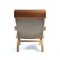 Bore Sessel aus Leder & Leinen von Noboru Nakamura für Ikea, 1970er 6
