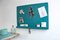 Water Blue Myosotis Magnetic Notice Board by Richard Bell for Psalt Design, 2012, Image 3