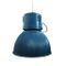 Large Vintage Blue Lamp, Image 1