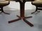 Mid-Century Siesta Tisch, Ottomane & 2 Leder Stühle by Ingmar Relling für Westnofa 14