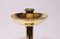 Tall Round Brass Candlesticks, 1930s, Set of 2, Image 4