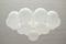 Frosted Glass Chandelier, 1960s, Image 5