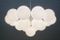Frosted Glass Chandelier, 1960s, Image 6