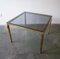 Table Basse Mid-Century en Laiton & Verre 2