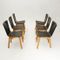 Chaises en Cuir, Italie, 1980s, Set de 6 6