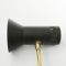 Italian Brass & Black Painted Metal Sconce, 1950s 9