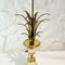 Hollywood Regency Palm Leaf Table Lamp from Boulanger, 1970s 3