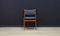 Vintage Teak Furnier Stuhl von Uldum 1