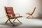 Poltrone AX Mid-Century di Hvidt e Molgaard Nielsen per Fritz Hansen, Danimarca, Immagine 6