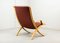 Mid-Century Danish High Back AX Lounge Chairs by Hvidt and Molgaard Nielsen for Fritz Hansen, Set of 2, Image 8