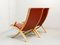 Mid-Century Danish High Back AX Lounge Chairs by Hvidt and Molgaard Nielsen for Fritz Hansen, Set of 2, Image 5