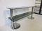 Italian Chrome and Glass Console Table, 1970s 3