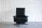 Vintage Leather Swivel Chair 1