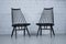 Schwarze Mademoiselle Stühle von Ilmari Tapiovaara für Asko, 1950er, 2er Set 14