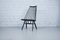 Schwarze Mademoiselle Stühle von Ilmari Tapiovaara für Asko, 1950er, 2er Set 1