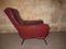 Vintage Italian Reclining Lounge Chair with Footrest 3
