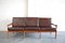 Vintage Leather Sofa by Illum Wikkelsø for Eilersen 5