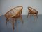 Rattan & Bamboo Chairs, 1960s, Set of 2 7