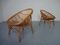 Rattan & Bambus Stühle, 1960er, 2er Set 7
