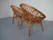 Rattan & Bamboo Chairs, 1960s, Set of 2 13
