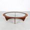Oval Teak Astro Coffee Table by V. Wilkins for G-Plan, 1970s 4