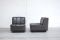 Modulares braunes Vintage Ledersofa, 1970er 25