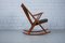 Model 182 Teak Rocking Chair by Frank Reenskaug for Bramin, 1950s 5