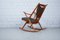 Rocking Chair Modèle 182 en Teck par Frank Reenskaug pour Bramin, 1950s 3