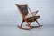 Model 182 Teak Rocking Chair by Frank Reenskaug for Bramin, 1950s 6