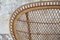 Vintage Italian Emmanuelle Rattan Armchair, 1970s, Image 7