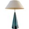 Italian Table Lamp by Fulvio Bianconi for Venini, 1950s 1